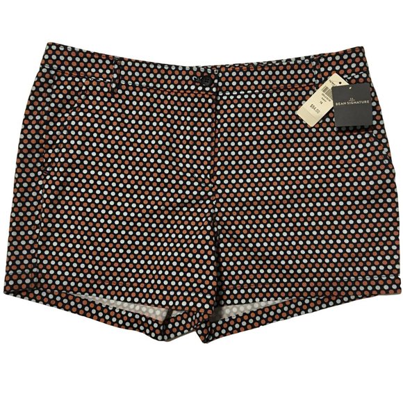 L.L. Bean Pants - LL Bean Polka Dot Shorts - CUTE!  Size 14 - NWT
